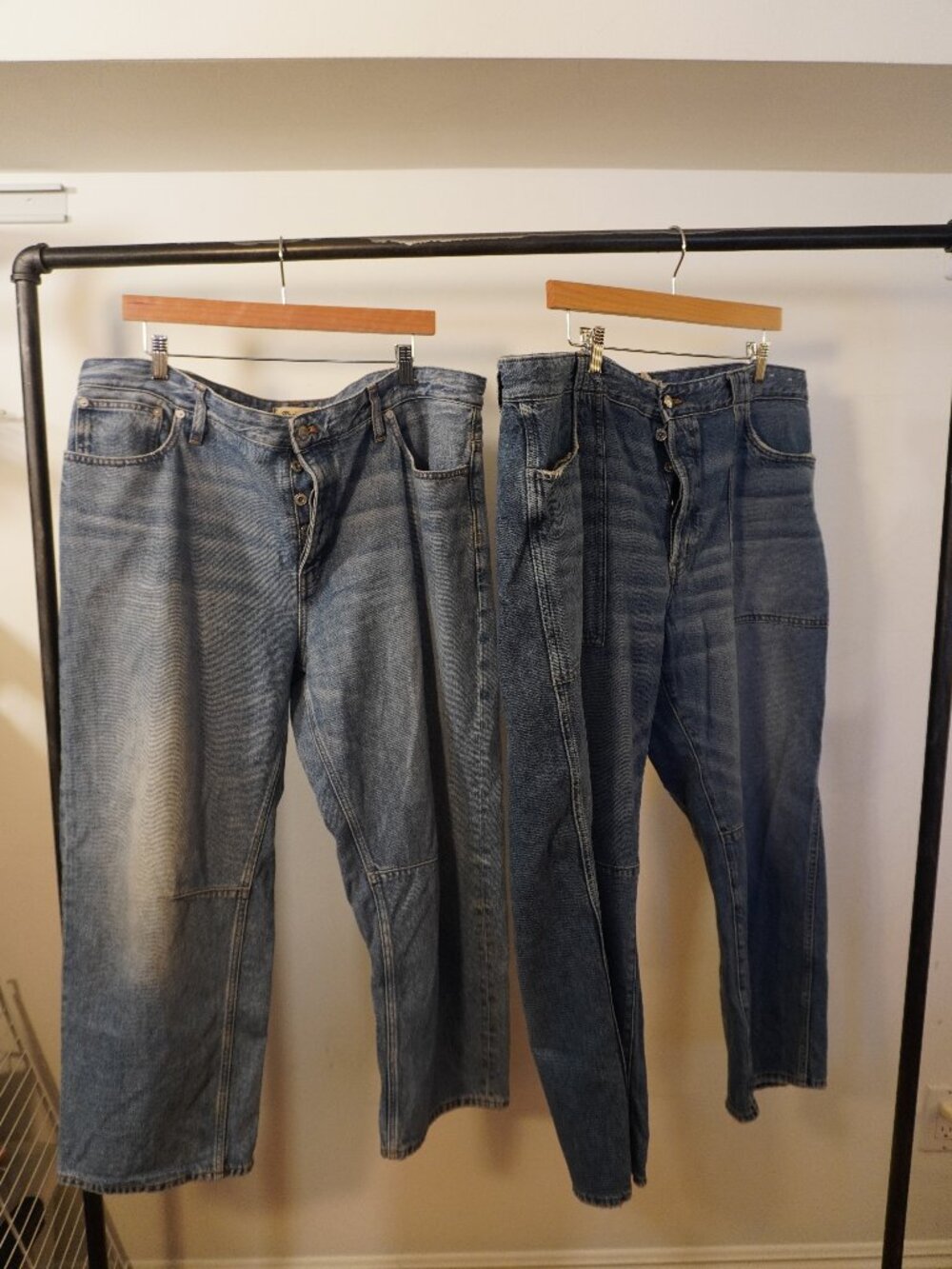 Madewell Jeans Bundle – 2 Pairs – Size 33 – Seamed & Panel Denim